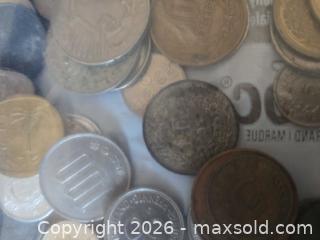 MaxSold Auction: HEAVY Lot of Foreign Coins  - Los Angeles (California, USA) PARTNER MANAGED Moving Online Auction - W 36th Street (CONDO)