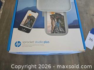 MaxSold Auction: HP Sprocket Studio Plus printer - Los Angeles (California, USA) PARTNER MANAGED Moving Online Auction - W 36th Street (CONDO)