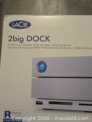 MaxSold Auction: LACIE 2big DOCK 32TB Storage.  - Los Angeles (California, USA) PARTNER MANAGED Moving Online Auction - W 36th Street (CONDO)