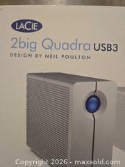MaxSold Auction: LACIE 2big Quadra USB3 6TB - Los Angeles (California, USA) PARTNER MANAGED Moving Online Auction - W 36th Street (CONDO)