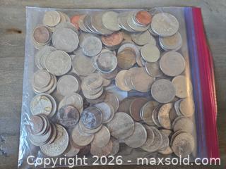 MaxSold Auction: Large Lot of Foreign Coins - Los Angeles (California, USA) PARTNER MANAGED Moving Online Auction - W 36th Street (CONDO)