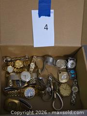 MaxSold Auction: Lots of Metal Watches and A Pocket Watch Seiko, Citizen, Gruen  - Los Angeles (California, USA) PARTNER MANAGED Moving Online Auction - W 36th Street (CONDO)