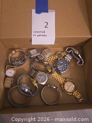 MaxSold Auction: Lots of Watches, Metal bands, Helbros, Timex, Longines, Seville, Citizen - Los Angeles (California, USA) PARTNER MANAGED Moving Online Auction - W 36th Street (CONDO)