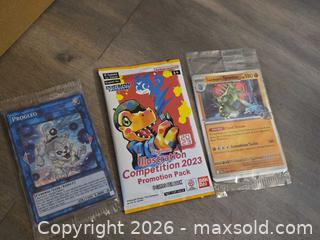 MaxSold Auction: Mixed Lot: Pokémon, Digimon, Yu-Gi-Oh & Other Trading Card Collectibles - Los Angeles (California, USA) PARTNER MANAGED Moving Online Auction - W 36th Street (CONDO)