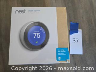 MaxSold Auction: Nest Learning Thermostat  - Los Angeles (California, USA) PARTNER MANAGED Moving Online Auction - W 36th Street (CONDO)