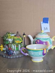 MaxSold Auction: Pokémon Center Japan Exclusive Rare Ceramic Polteageist Tea Set w/ Haunted Village  - Los Angeles (California, USA) PARTNER MANAGED Moving Online Auction - W 36th Street (CONDO)