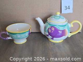 MaxSold Auction: Pokémon Center Japan Exclusive Rare Ceramic Polteageist Tea Set w/ Haunted Village  - Los Angeles (California, USA) PARTNER MANAGED Moving Online Auction - W 36th Street (CONDO)