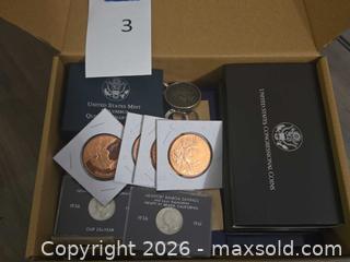 MaxSold Auction: Proof sets, One Dollar and Two Dollar bills, Silver coins, Copper Coins! - Los Angeles (California, USA) PARTNER MANAGED Moving Online Auction - W 36th Street (CONDO)