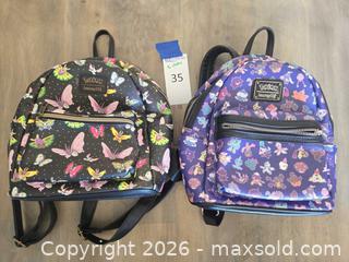 MaxSold Auction: RARE Loungefly Ghost Pokémon Bag and Butterfly Pokémon Bag - Los Angeles (California, USA) PARTNER MANAGED Moving Online Auction - W 36th Street (CONDO)