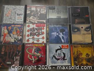 MaxSold Auction: Rock CDs Lot  - Los Angeles (California, USA) PARTNER MANAGED Moving Online Auction - W 36th Street (CONDO)