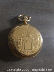 MaxSold Auction: VERY OLD A.W. Co Waltham Pocket Watch, Enamel Pendant Miniature Watch, Ring - Los Angeles (California, USA) PARTNER MANAGED Moving Online Auction - W 36th Street (CONDO)
