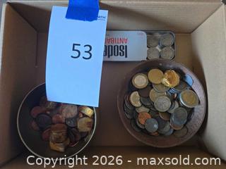 MaxSold Auction: Vintage Coins US and Foreign, STEEL pennies, Indian Head Nickels  - Los Angeles (California, USA) PARTNER MANAGED Moving Online Auction - W 36th Street (CONDO)
