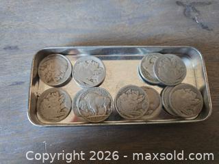 MaxSold Auction: Vintage Coins US and Foreign, STEEL pennies, Indian Head Nickels  - Los Angeles (California, USA) PARTNER MANAGED Moving Online Auction - W 36th Street (CONDO)