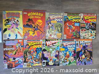 MaxSold Auction: Vintage Comic Books! Howard The Duck, DC, The Nam, Marvel - Los Angeles (California, USA) PARTNER MANAGED Moving Online Auction - W 36th Street (CONDO)