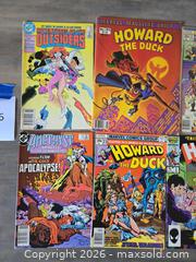 MaxSold Auction: Vintage Comic Books! Howard The Duck, DC, The Nam, Marvel - Los Angeles (California, USA) PARTNER MANAGED Moving Online Auction - W 36th Street (CONDO)