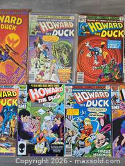 MaxSold Auction: Vintage Comic Books! Howard The Duck, DC, The Nam, Marvel - Los Angeles (California, USA) PARTNER MANAGED Moving Online Auction - W 36th Street (CONDO)
