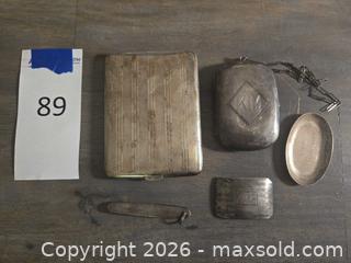 MaxSold Auction: Vintage Sterling Silver Smoking Accessory and other Silver items .925 - Los Angeles (California, USA) PARTNER MANAGED Moving Online Auction - W 36th Street (CONDO)