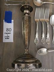 MaxSold Auction: Wallace Sterling Silver Ornate Floral Flatware & Candlestick Set - Los Angeles (California, USA) PARTNER MANAGED Moving Online Auction - W 36th Street (CONDO)