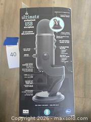 MaxSold Auction: YETI Blackout Mic - Los Angeles (California, USA) PARTNER MANAGED Moving Online Auction - W 36th Street (CONDO)
