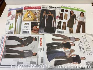 MaxSold Auction: Patterns, material & sewing misc.  - Niagara-On-The-Lake (Ontario, Canada) SELLER MANAGED Downsizing Online Auction - Line 8 Road