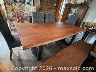 MaxSold Auction: Table, Bench and Chairs  - Whitchurch-Stouffville (Ontario, Canada) PARTNER MANAGED Estate Sale Online Auction - Stouffer Street              