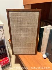 MaxSold Auction: Dynaco Vintage Speakers with Wood Veneer & Beige Grille B - Ottawa (Ontario, Canada) PARTNER MANAGED Downsizing Online Auction - Dorothea Drive