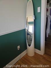 MaxSold Auction: Full-Length White Modern Free-Standing/Leaning Mirror B - Ottawa (Ontario, Canada) PARTNER MANAGED Downsizing Online Auction - Dorothea Drive