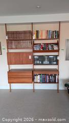MaxSold Auction: Mid-Century Teak Modular Wall Shelving Unit C - Ottawa (Ontario, Canada) PARTNER MANAGED Downsizing Online Auction - Dorothea Drive