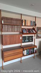 MaxSold Auction: Mid-Century Teak Modular Wall Shelving Unit C - Ottawa (Ontario, Canada) PARTNER MANAGED Downsizing Online Auction - Dorothea Drive