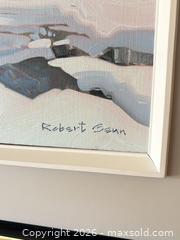MaxSold Auction: Robert Genn Acrylic Winter Landscape on Canvas A - Ottawa (Ontario, Canada) PARTNER MANAGED Downsizing Online Auction - Dorothea Drive
