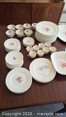 MaxSold Auction: Spode Billingsley Rose Porcelain Dinnerware SetB - Ottawa (Ontario, Canada) PARTNER MANAGED Downsizing Online Auction - Dorothea Drive