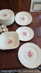 MaxSold Auction: Spode Billingsley Rose Porcelain Dinnerware SetB - Ottawa (Ontario, Canada) PARTNER MANAGED Downsizing Online Auction - Dorothea Drive