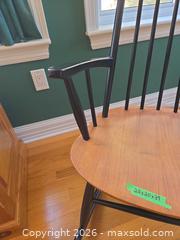 MaxSold Auction: Two-Tone Wood Windsor Spindle-Back Rocking Chair A - Ottawa (Ontario, Canada) PARTNER MANAGED Downsizing Online Auction - Dorothea Drive