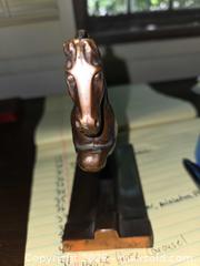 MaxSold Auction: 1930-40 bronze jumping Trojan horse. - Glendale (California, USA) SELLER MANAGED Estate Sale Online Auction -  Rancho Avenue