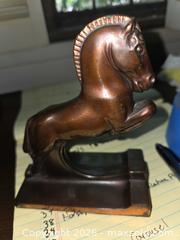 MaxSold Auction: 1930-40 bronze jumping Trojan horse. - Glendale (California, USA) SELLER MANAGED Estate Sale Online Auction -  Rancho Avenue