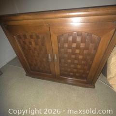 MaxSold Auction: MCM Two wood  night stands  - Glendale (California, USA) SELLER MANAGED Estate Sale Online Auction -  Rancho Avenue