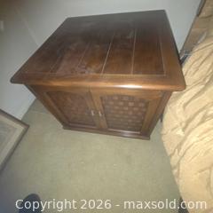 MaxSold Auction: MCM Two wood  night stands  - Glendale (California, USA) SELLER MANAGED Estate Sale Online Auction -  Rancho Avenue
