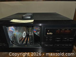 MaxSold Auction: Pioneer 100 CD player & 4 racks of CDs .  - Glendale (California, USA) SELLER MANAGED Estate Sale Online Auction -  Rancho Avenue
