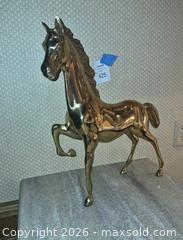 MaxSold Auction: Vintage Mid-Century Brass Horse Sculpture  19 in. - Glendale (California, USA) SELLER MANAGED Estate Sale Online Auction -  Rancho Avenue