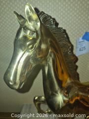 MaxSold Auction: Vintage Mid-Century Brass Horse Sculpture  19 in. - Glendale (California, USA) SELLER MANAGED Estate Sale Online Auction -  Rancho Avenue