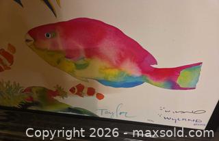 MaxSold Auction: Wyland & Taylor Limited Edition Signed Original Painting 78/750 - Glendale (California, USA) SELLER MANAGED Estate Sale Online Auction -  Rancho Avenue
