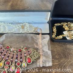 MaxSold Auction: Mixed Costume Jewelry Lot - Talbots & Cote d'Azur - Laurel (Maryland, USA) SELLER MANAGED Estate Sale Online Auction - Summerwind Circle