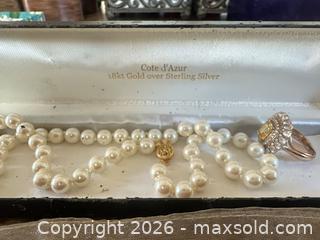 MaxSold Auction: Mixed Costume Jewelry Lot - Talbots & Cote d'Azur - Laurel (Maryland, USA) SELLER MANAGED Estate Sale Online Auction - Summerwind Circle
