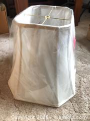 MaxSold Auction: J. Hunt & Company Tapered Rectangular/Octagonal Lampshade, Harp Fit - Denver (Colorado, USA) PARTNER MANAGED Estate Sale Online Auction - Fenton Street