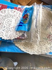 MaxSold Auction: Mixed Metal Candle Trays, Candlesticks, Doilies & Candles - Denver (Colorado, USA) PARTNER MANAGED Estate Sale Online Auction - Fenton Street