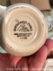 MaxSold Auction: Shenango China Cup, Saucer & Mini Plate, Crown Motif - Denver (Colorado, USA) PARTNER MANAGED Estate Sale Online Auction - Fenton Street
