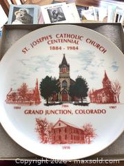 MaxSold Auction: St. Joseph's Church 1984 Centennial Plate & Religious Collectibles - Denver (Colorado, USA) PARTNER MANAGED Estate Sale Online Auction - Fenton Street