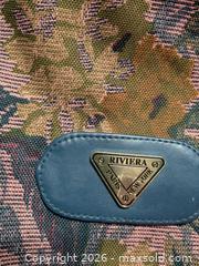 MaxSold Auction: Vintage Riviera Floral Tapestry Bag - Calgary (Alberta, Canada) SELLER MANAGED Estate Sale Online Auction - 59 Avenue South East        