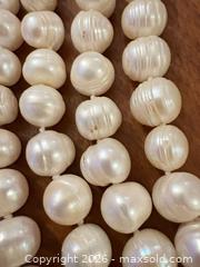 MaxSold Auction: 4-Strand Freshwater Baroque Pearl Choker with Silver-Tone Clasp - Toronto (Ontario, Canada) SELLER MANAGED Downsizing Online Auction - Davenport Road (CONDO)