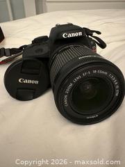 MaxSold Auction: Canon Rebel digital camera and small Canon sure shot zoom camera.  - Toronto (Ontario, Canada) SELLER MANAGED Downsizing Online Auction - Davenport Road (CONDO)